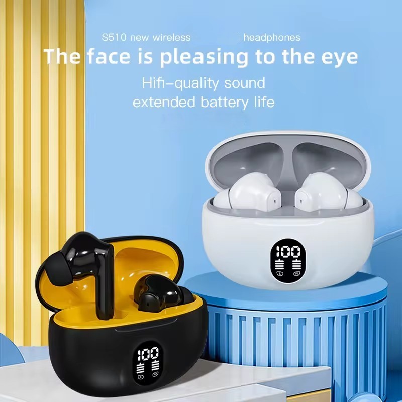 Professional Display Earbuds STEREO 895B Wireless Bluetooth Earbuds