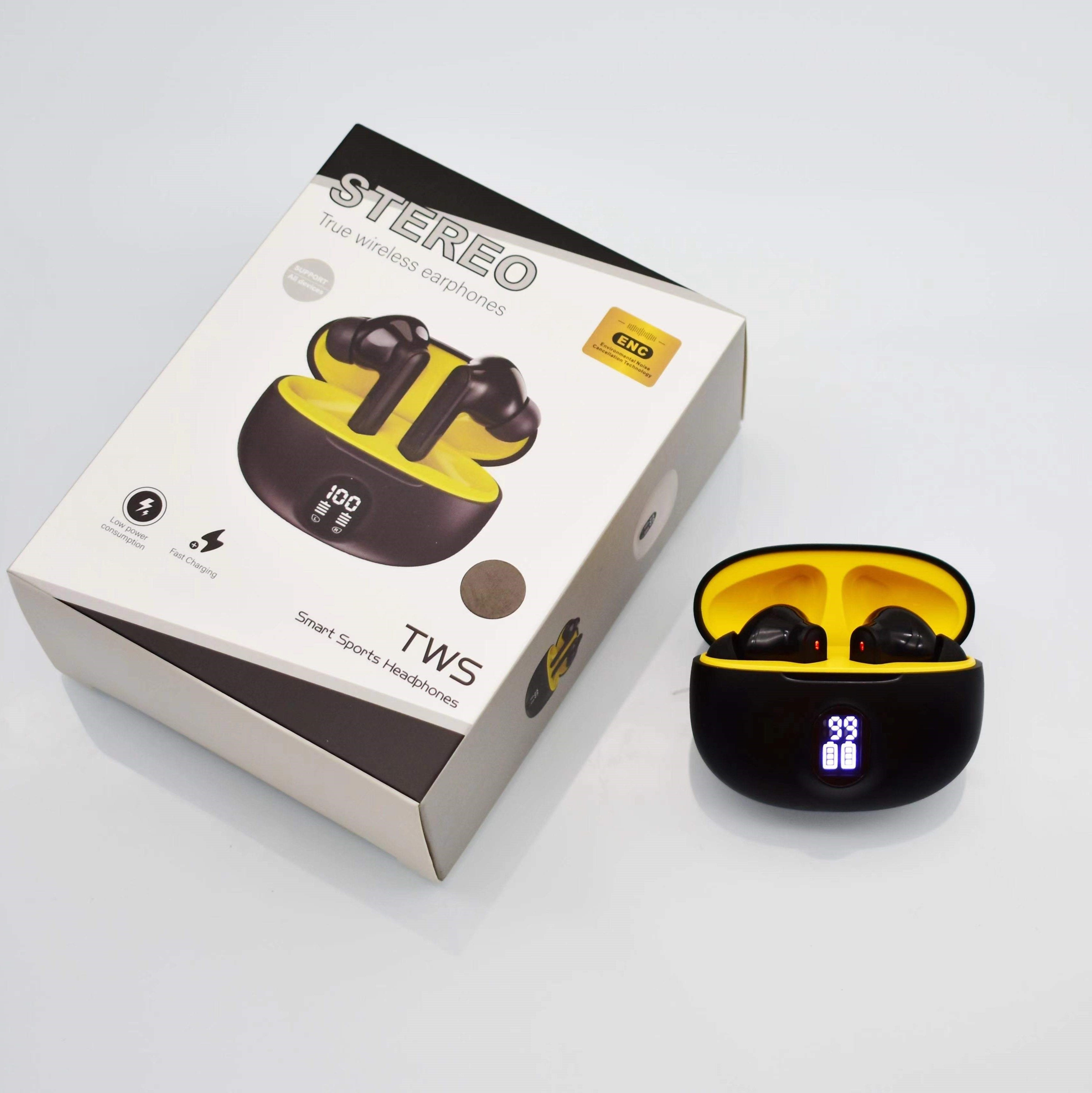 Professional Display Earbuds STEREO 895B Wireless Bluetooth Earbuds